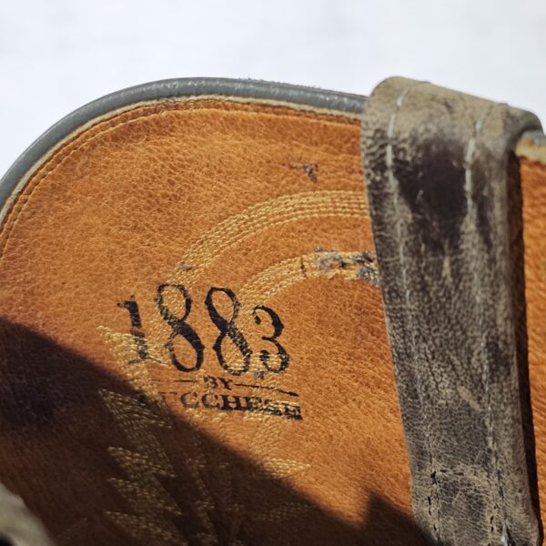 1883 by Lucchese Men's Leather Cowboy Boots - Size 12 D - Vintage - Image 2
