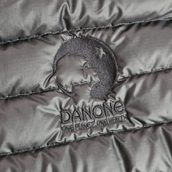 Patagonia Women's Down Sweater Jacket XXS Black Danone Logo - Image 3
