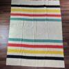 Hudson’s Bay Point Blanket Wool Throw Made in England Vintage 4 Point - Image 9