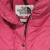 Vintage The North Face Women's Medium Puffer Jacket Made in USA Pink - Image 5