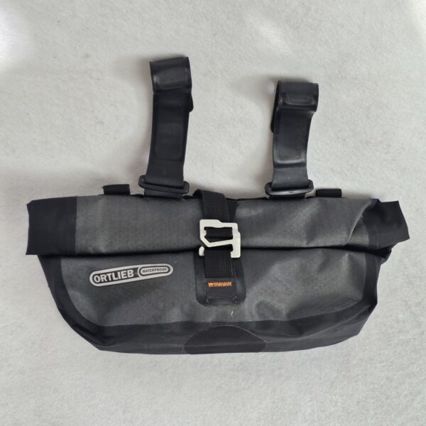 Ortlieb Waterproof Handlebar Bag Black Made in Germany Durable Bicycle Storage - Image 5