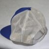 Vintage SEIKO Blue & White Mesh Trucker Baseball Cap Adjustable Snapback Hat - Image 8