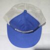 Vintage SEIKO Blue & White Mesh Trucker Baseball Cap Adjustable Snapback Hat - Image 6