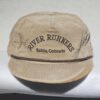 Vintage River Runners Salida Colorado Beige Corduroy Adjustable Baseball Cap Hat - Image 2