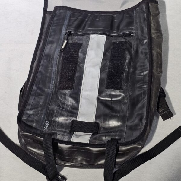 Alchemy Goods Madison Black Recycled Inner Tube Backpack Laptop Sleeve - Image 5