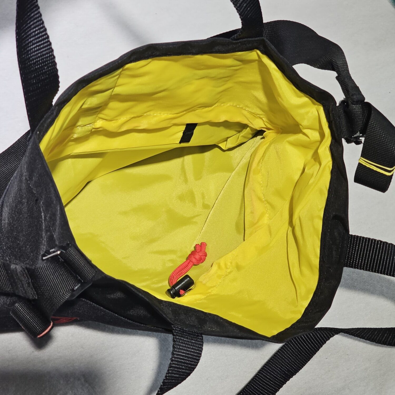 Topo Designs Black Tote Bag with Grand Prix of Denver Logo - Image 7