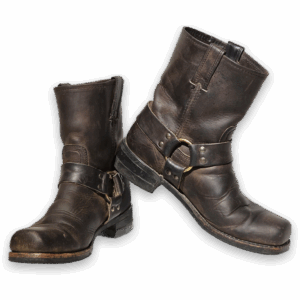 Frye 87400 Conway Men's Brown Leather Harness Western Ankle Boots 9.5 W