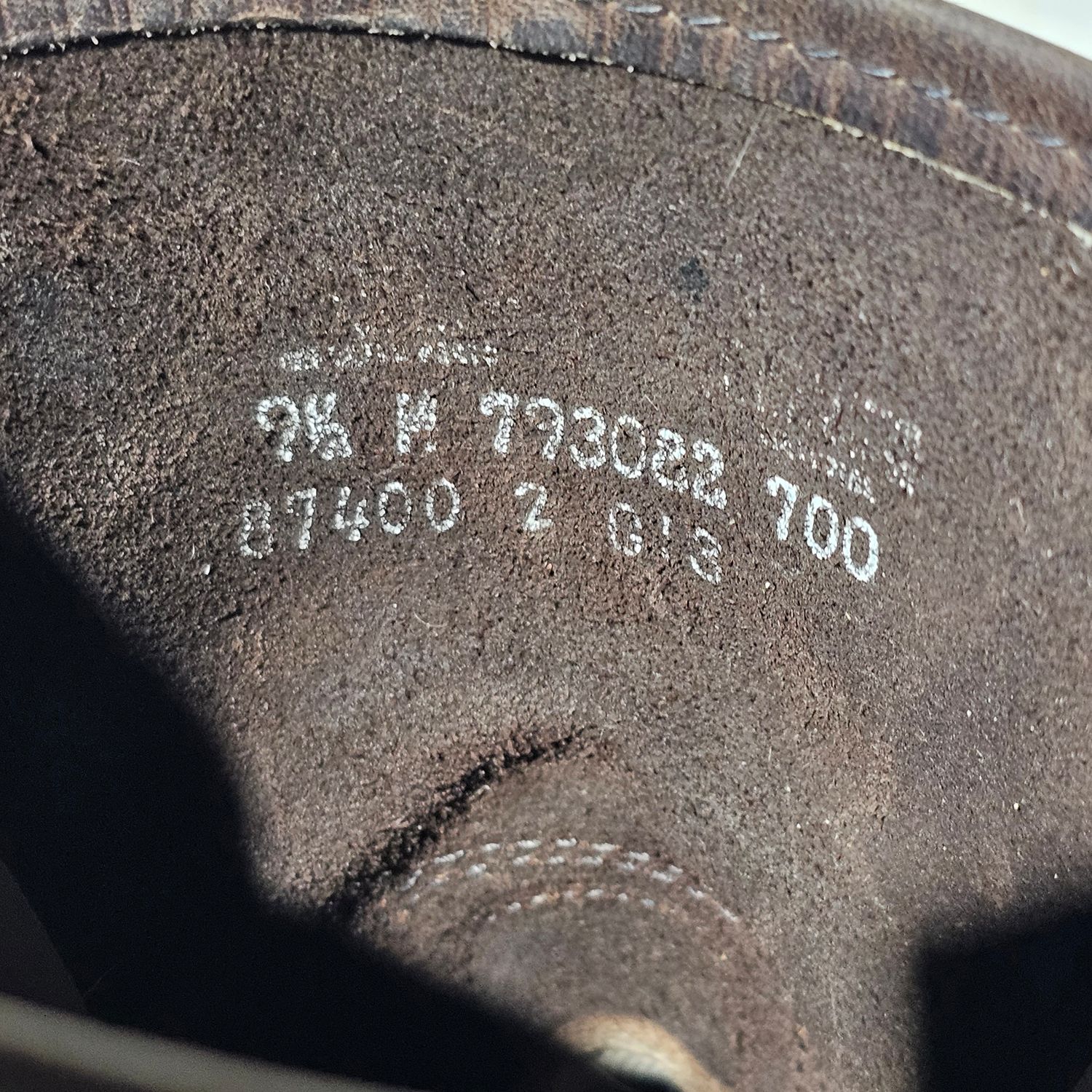 Frye 87400 Conway Men's Brown Leather Harness Western Ankle Boots 9.5 W - Image 3
