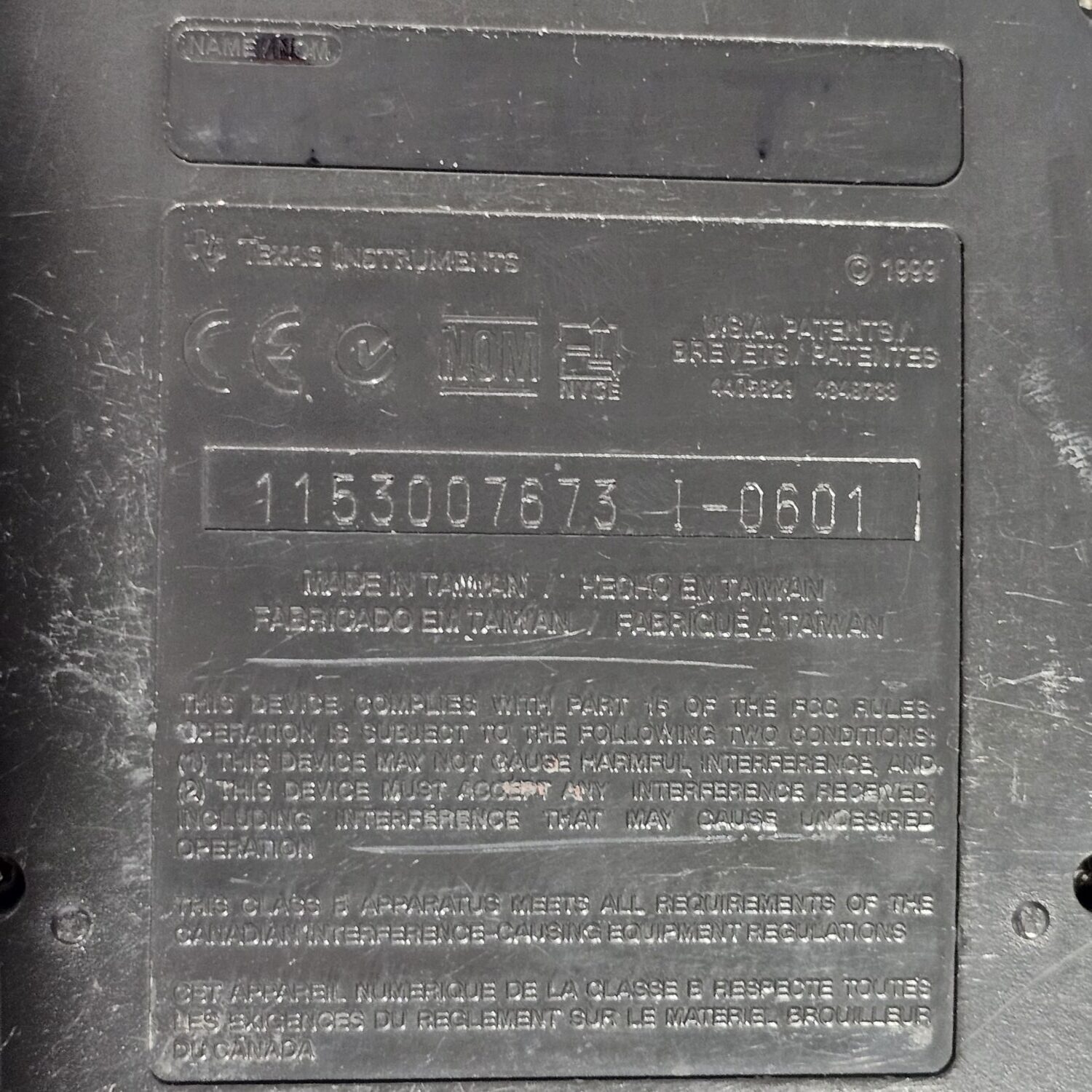 Texas Instruments TI-83 Graphing Calculator with Cover - Image 3