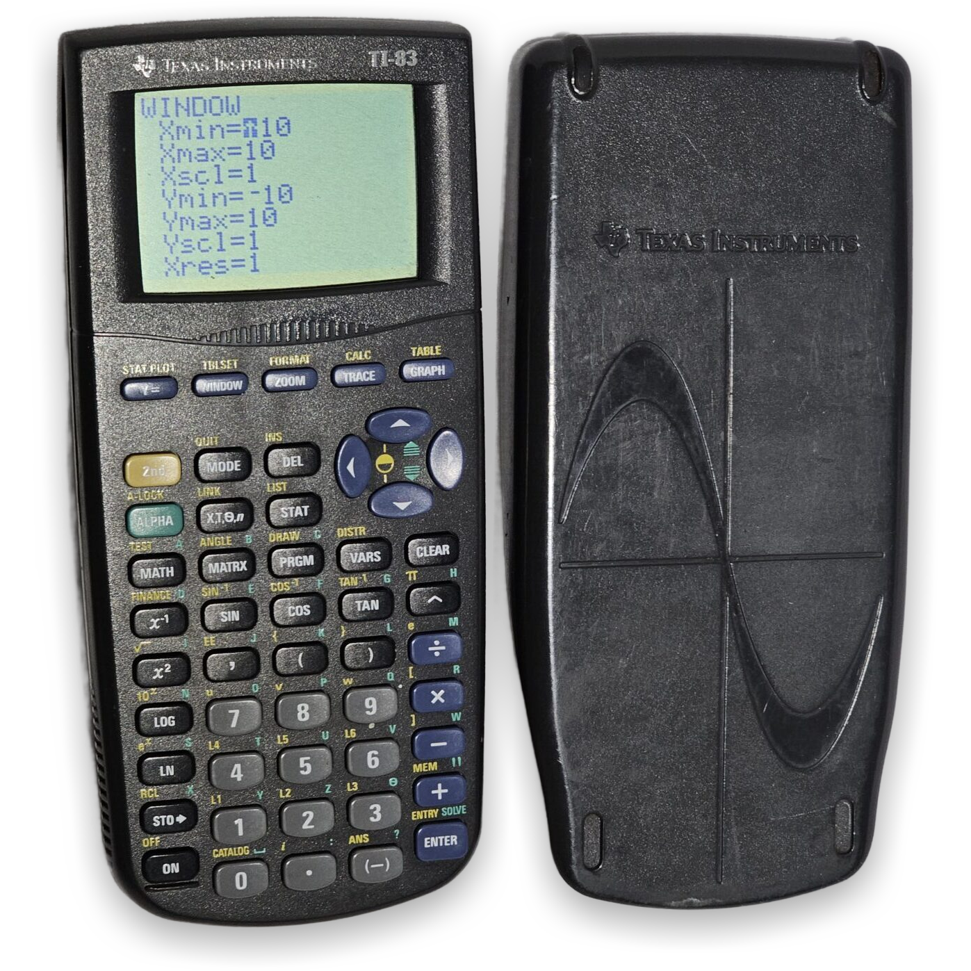 Texas Instruments TI-83 Graphing Calculator with Cover