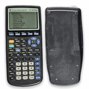 Texas Instruments TI-83 Plus Graphing Calculator with Battery Cover
