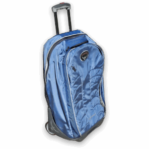 Osprey Slipstream Blue Rolling Travel Luggage Bag with Wheels