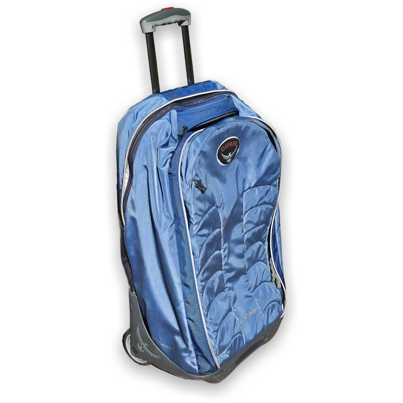 Osprey Slipstream Blue Rolling Travel Luggage Bag with Wheels