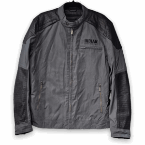 Indian Motorcycle Men's Montana Waxed Jacket XL Gray
