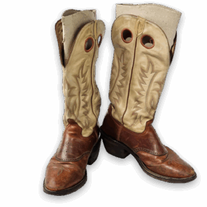 Tony Lama 4830 Buckaroo Brown Leather Cowboy Boots Men's Size 11 D
