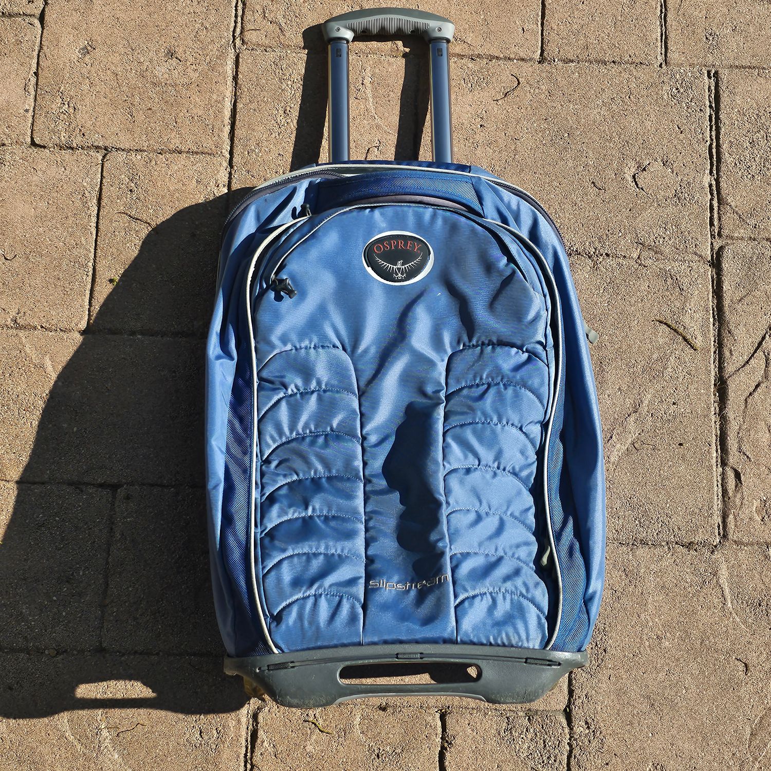 Osprey Slipstream Blue Rolling Travel Luggage Bag with Wheels - Image 5