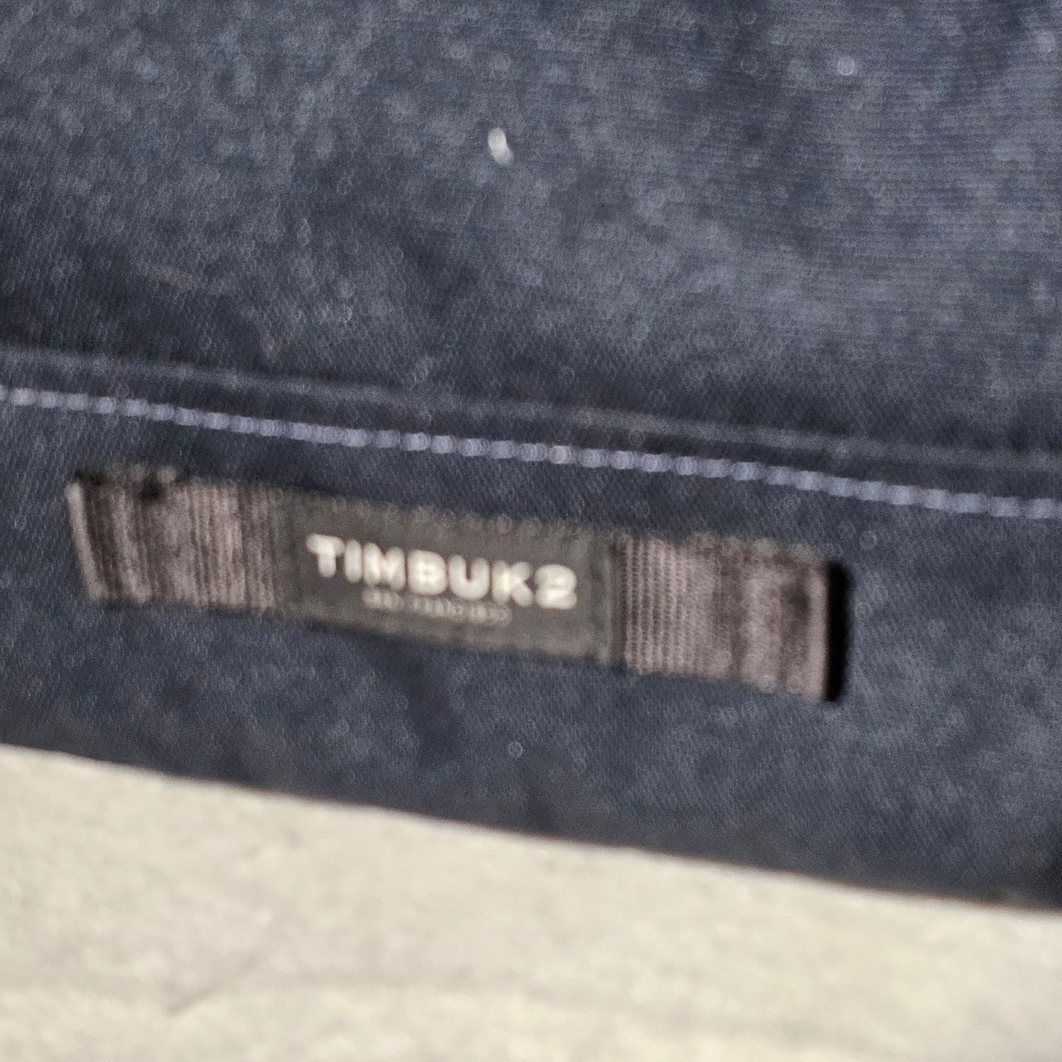 Timbuk2 Upwork Roll-Top Backpack Navy Blue Laptop Bag - Image 2