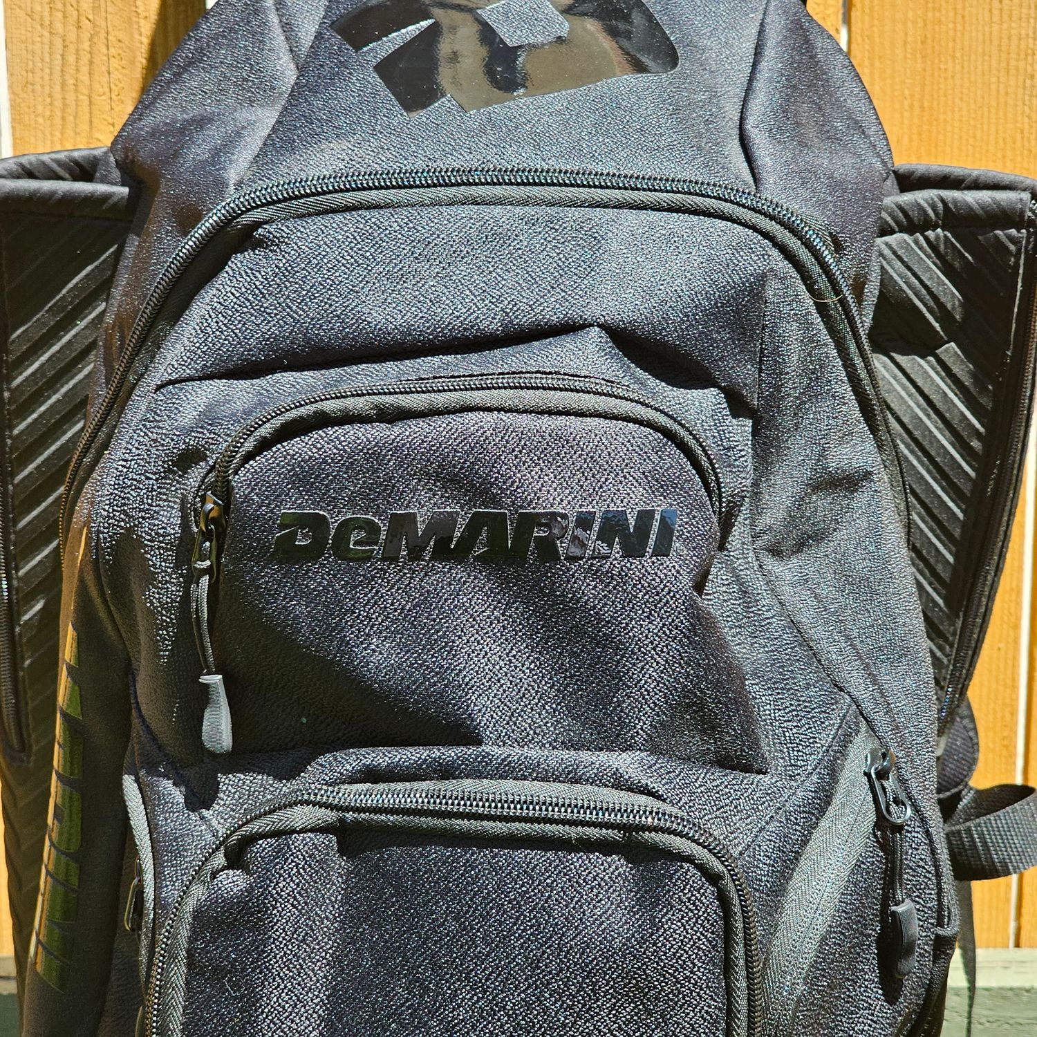 DeMarini Black Baseball Bat Backpack Equipment Bag - Image 3