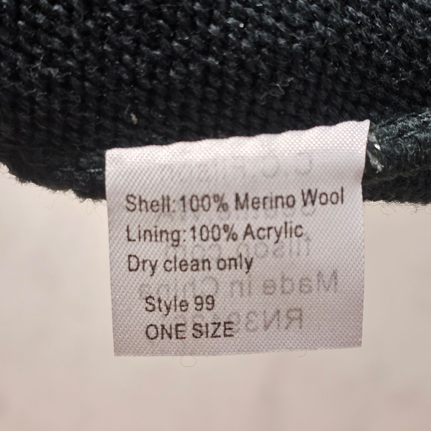 Filson Merino Wool Beanie Hat Dark Green One Size - Image 3