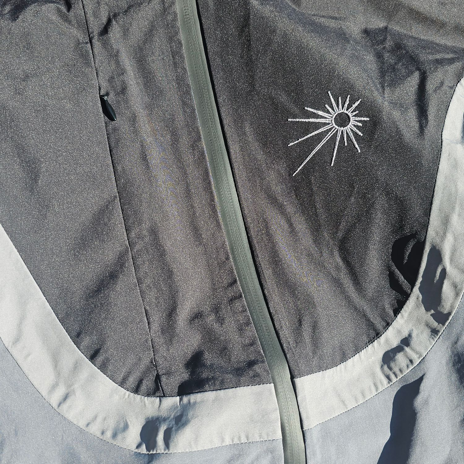 Mutimer Flow Waterproof Jacket Black Gray Size L Hooded - Image 5