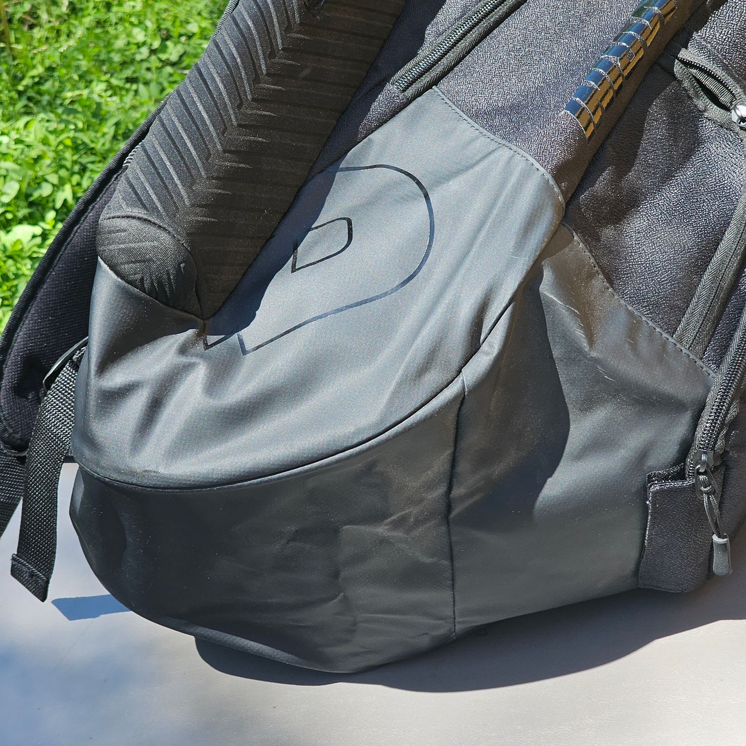 DeMarini Black Baseball Bat Backpack Equipment Bag - Image 5