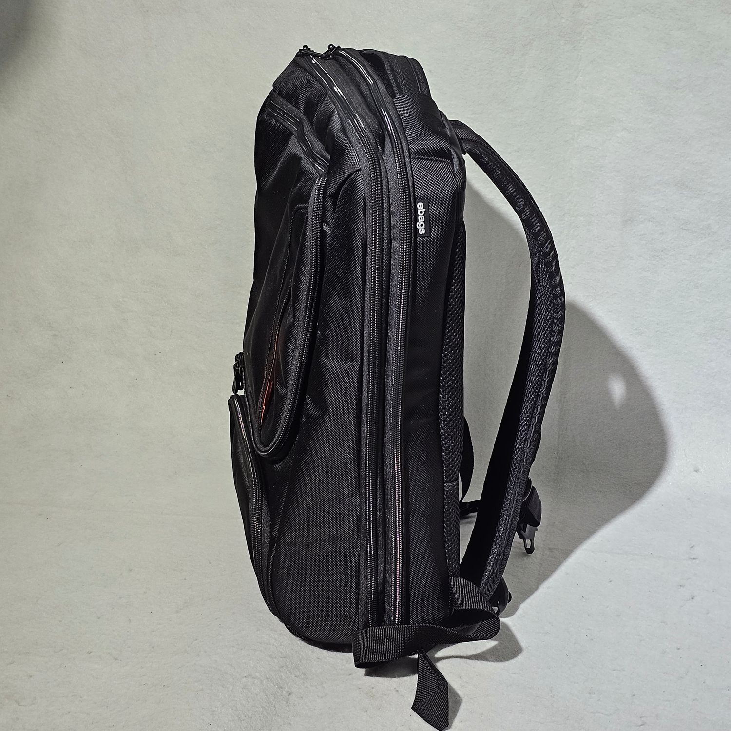 eBags Pro Slim Weekender Backpack Black Travel Laptop Bag - Image 5