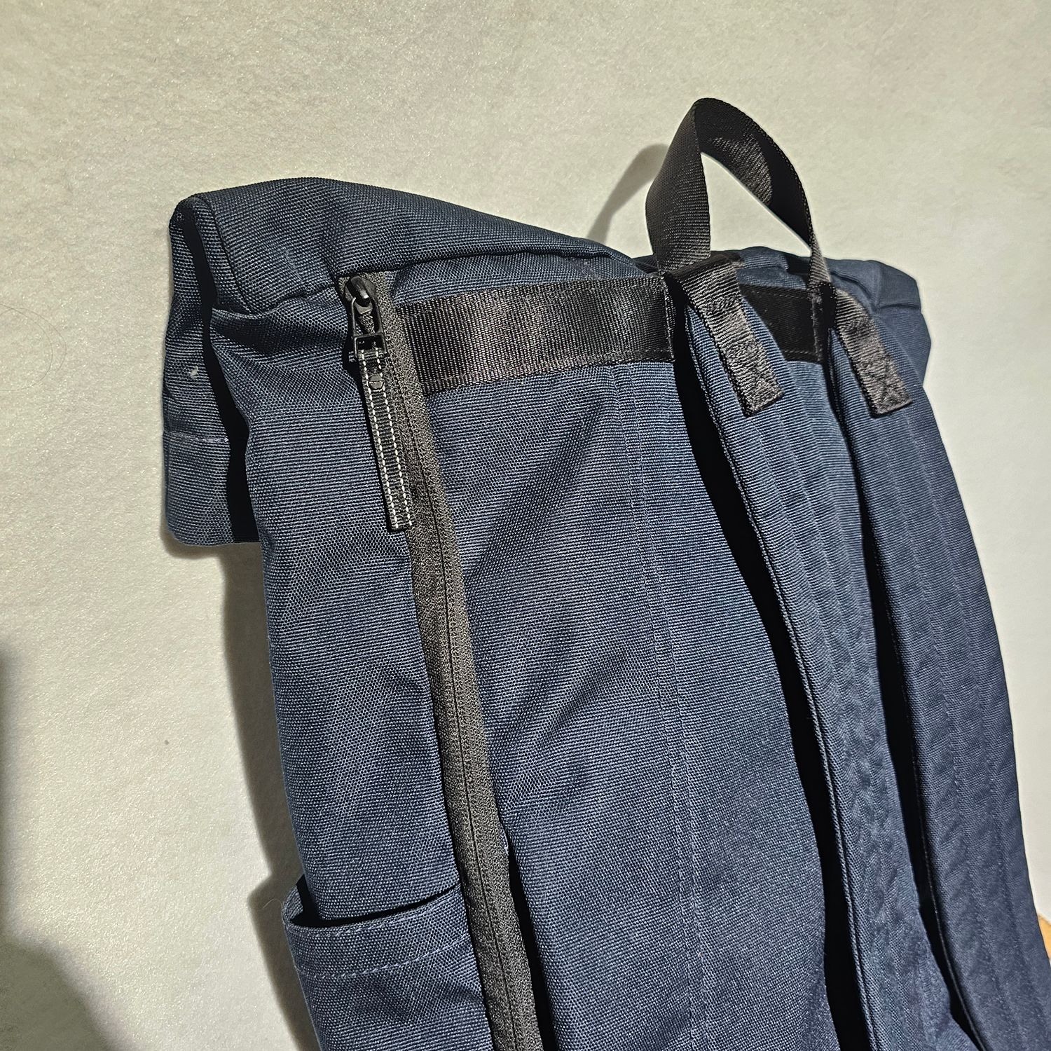Timbuk2 Upwork Roll-Top Backpack Navy Blue Laptop Bag - Image 6