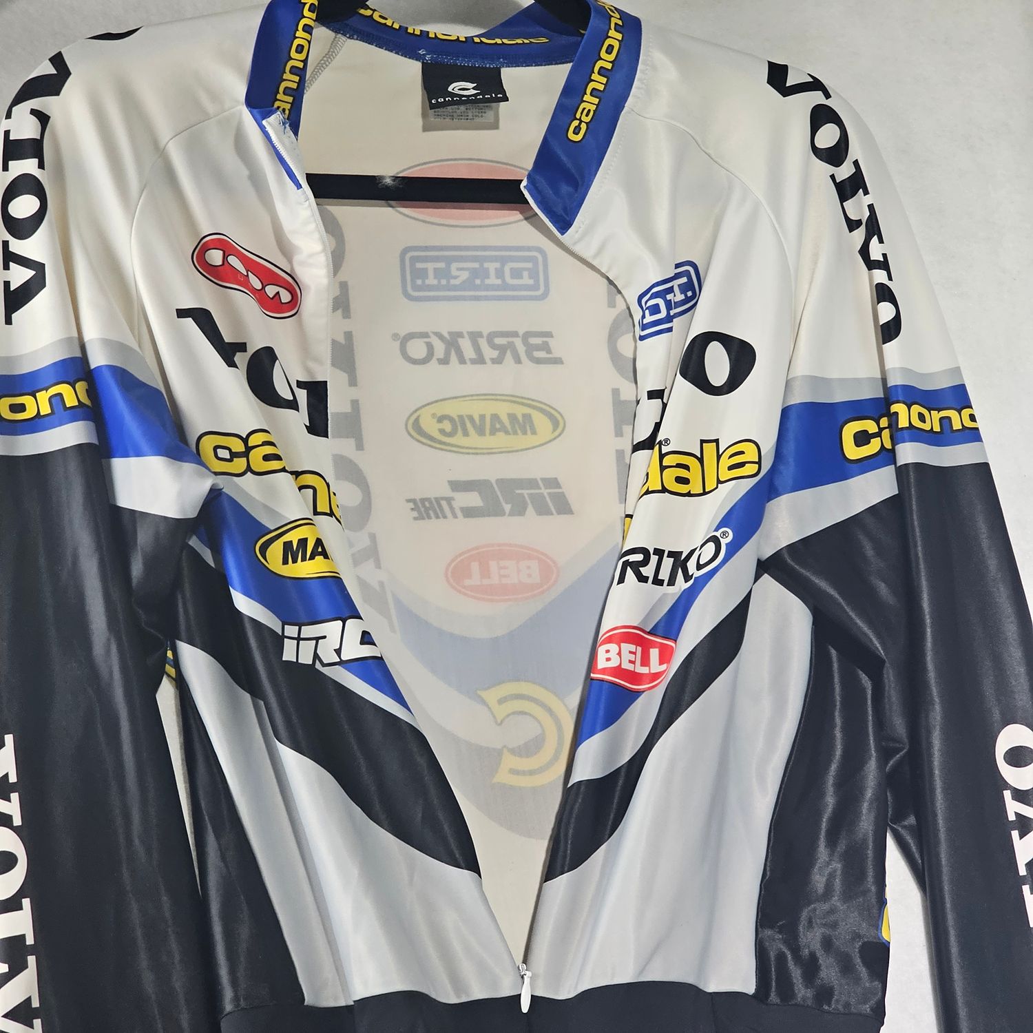 Volvo Cannondale Team Cycling Skinsuit XL Briko Mavic Vintage USA - Image 8