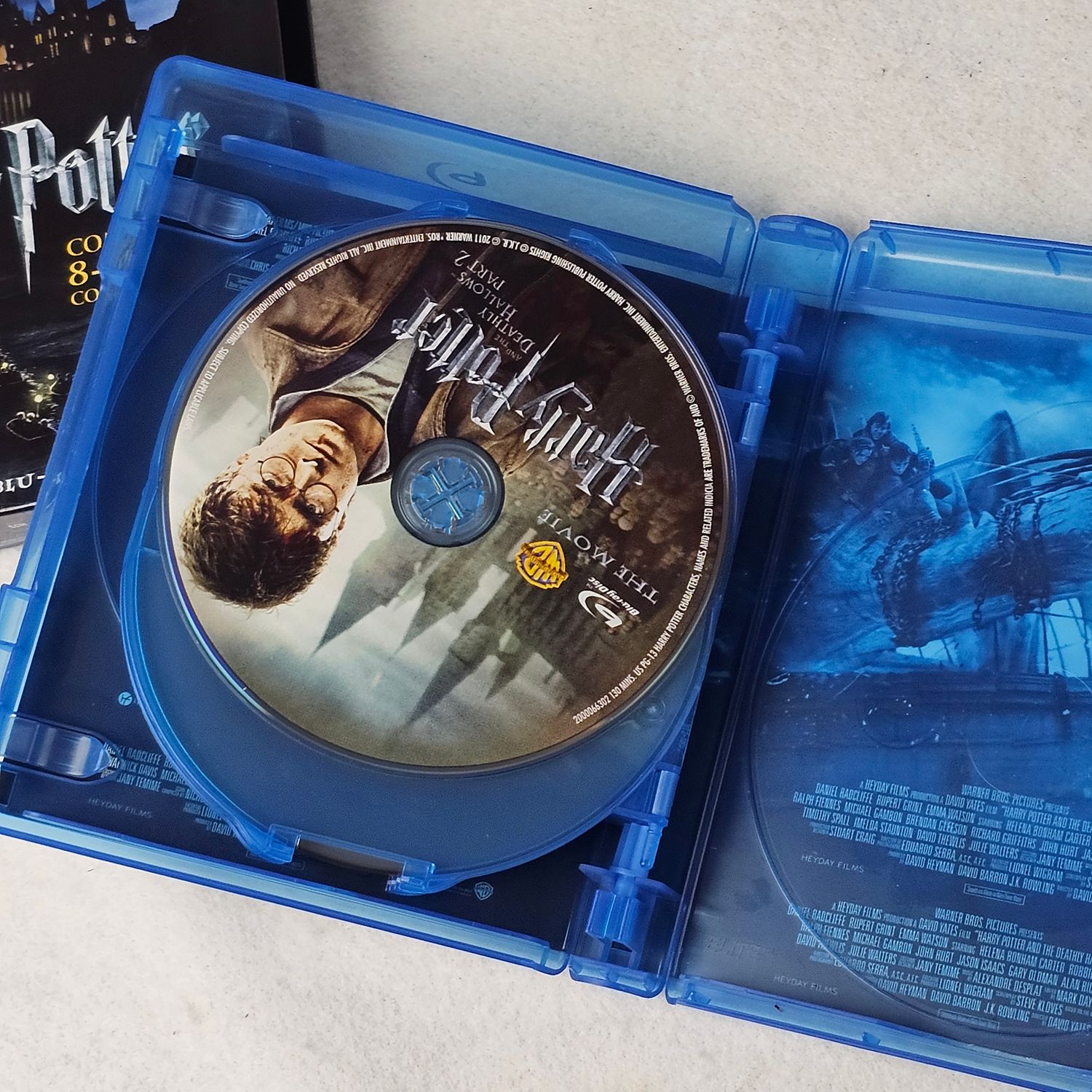 Harry Potter Complete 8-Film Blu-ray Collection Set - Image 8