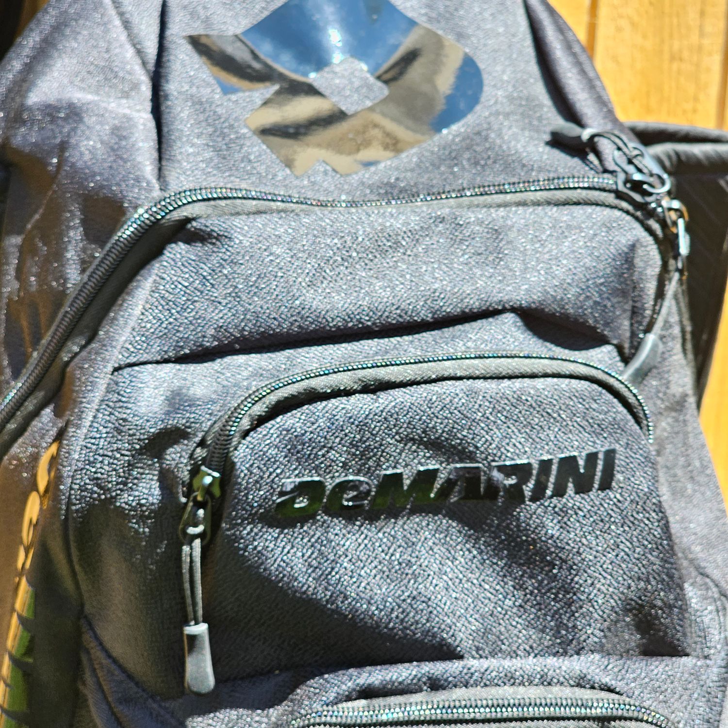 DeMarini Black Baseball Bat Backpack Equipment Bag - Image 9