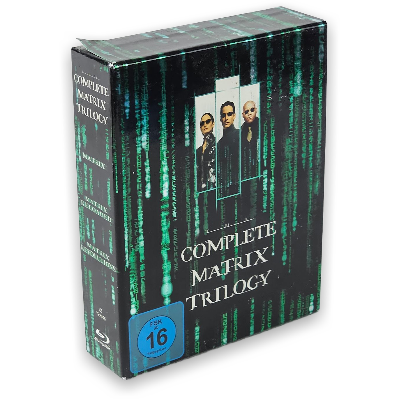 The Matrix Trilogy Blu-ray Set - Complete 3-Movie Collection