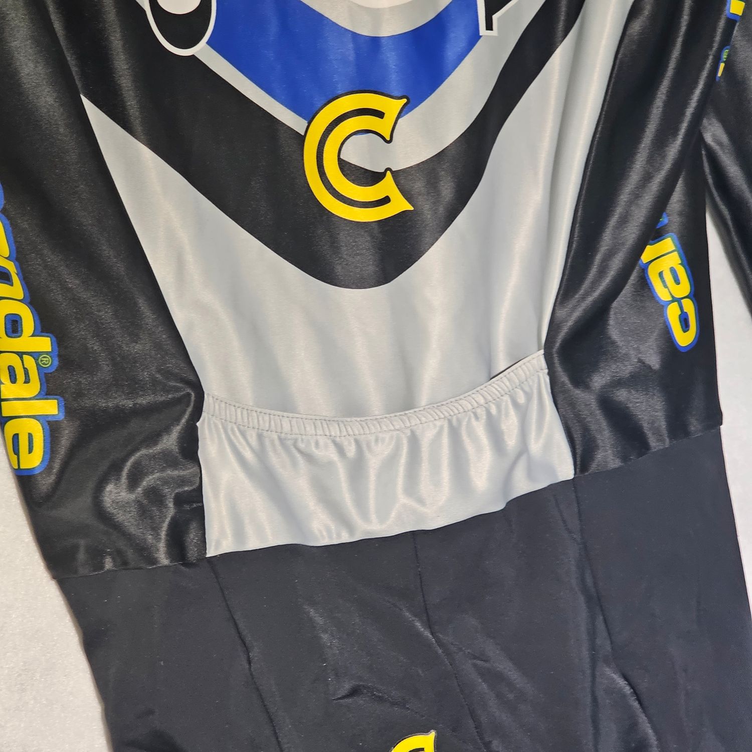 Volvo Cannondale Team Cycling Skinsuit XL Briko Mavic Vintage USA - Image 13