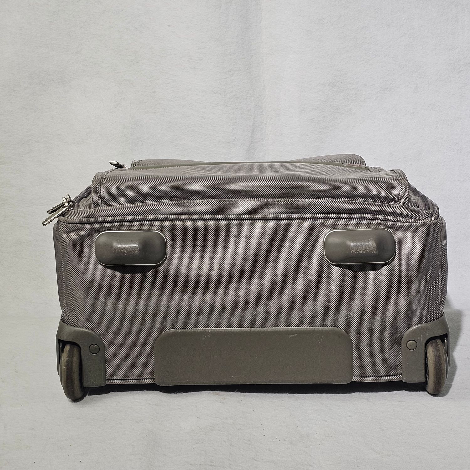 TUMI Gray Rolling Carry-On Travel Bag with Telescopic Handle - Image 18