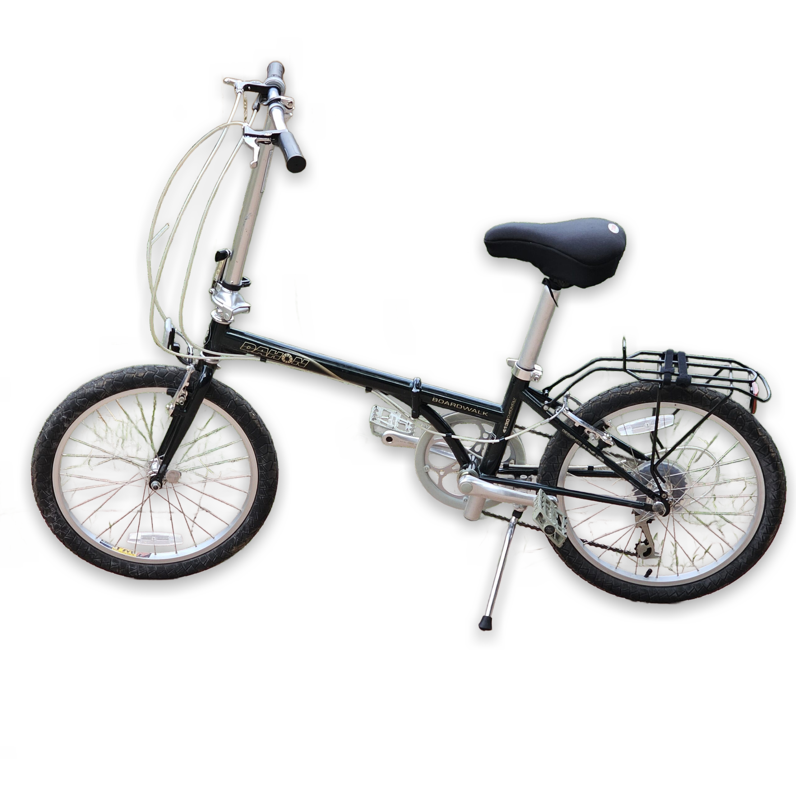 Dahon Boardwalk Folding Bike 20" Wheels 7-Speed Shimano Black