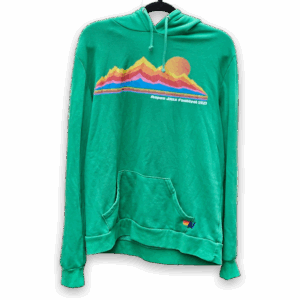 Aviator Nation Aspen Jazz Festival 2021 Green Hoodie XL