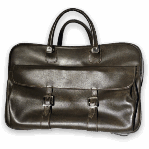 Samsonite Royal Traveller Vintage Brown Leather Briefcase Laptop Bag