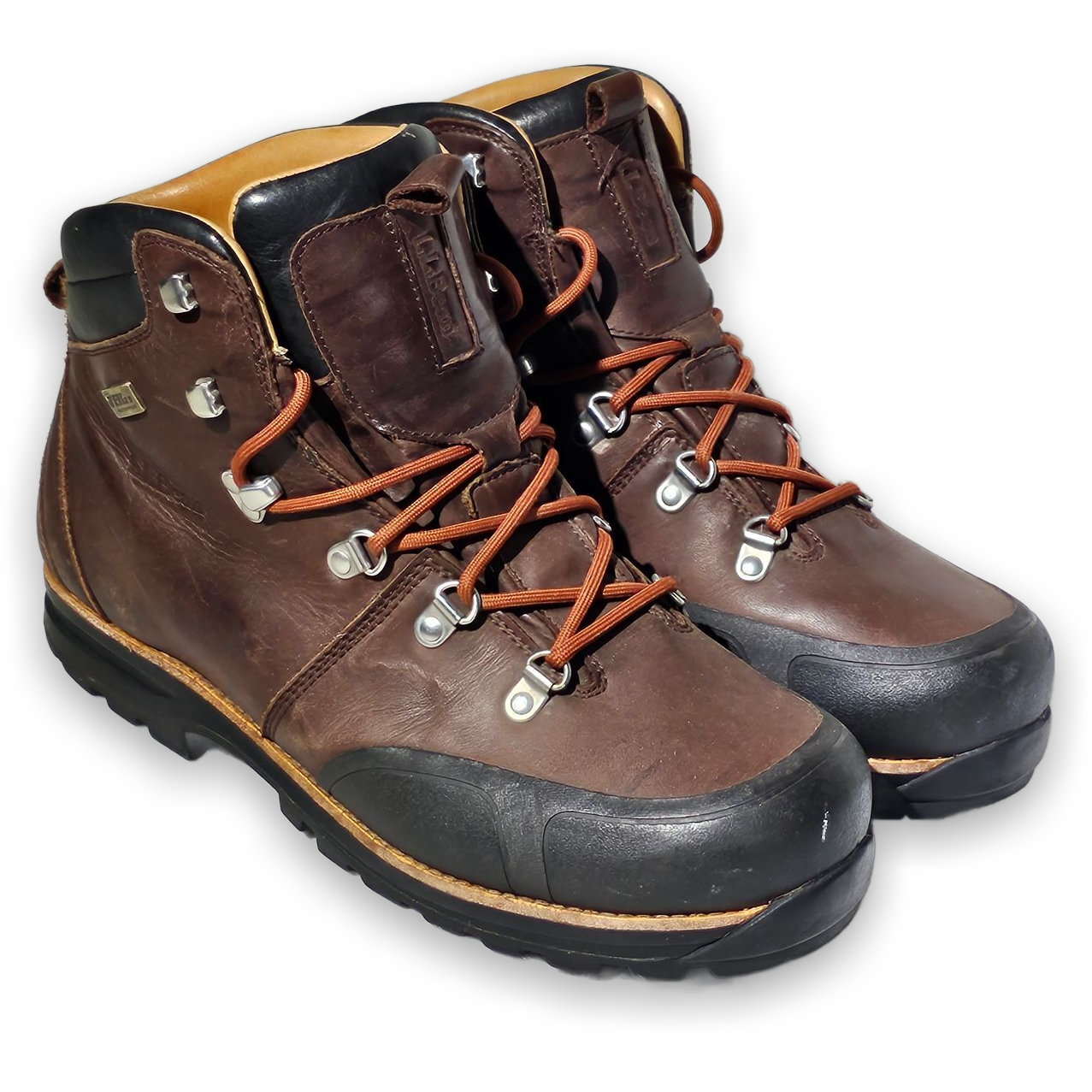 L.L. Bean Katahdin Vibram Hiking Boots Men's 10.5M Brown Leather
