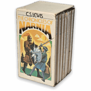 C.S. Lewis The Chronicles of Narnia Complete 7 Book Set Vintage Paperback