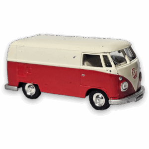 Vintage Corgi VW Type 2 Red & White Diecast Van Toy Model