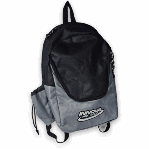 Innova Discover Disc Golf Backpack Bag Black Gray