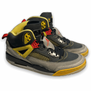 Nike Air Jordan Spizike Retro Basketball Shoes Men's Size 12 Gray Yellow