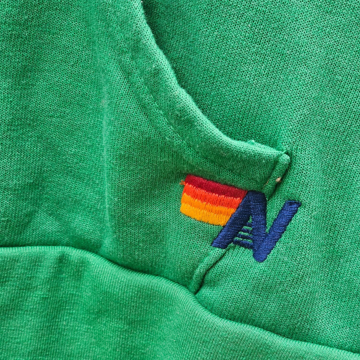 Aviator Nation Aspen Jazz Festival 2021 Green Hoodie XL - Image 2