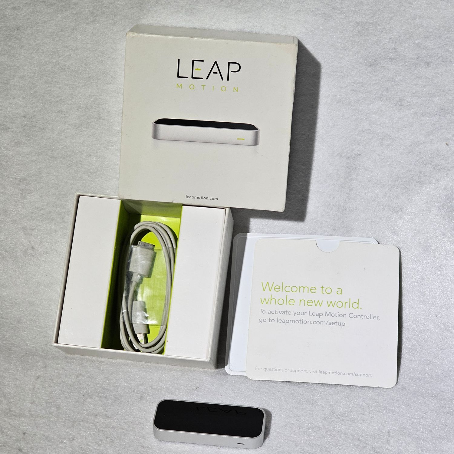 Leap Motion Controller Hand Tracking USB Sensor with Original Box & Cable - Image 2
