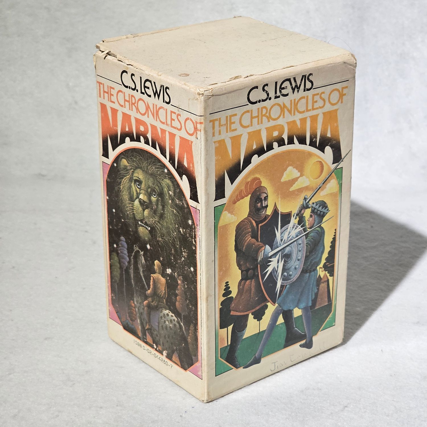 C.S. Lewis The Chronicles of Narnia Complete 7 Book Set Vintage Paperback - Image 2