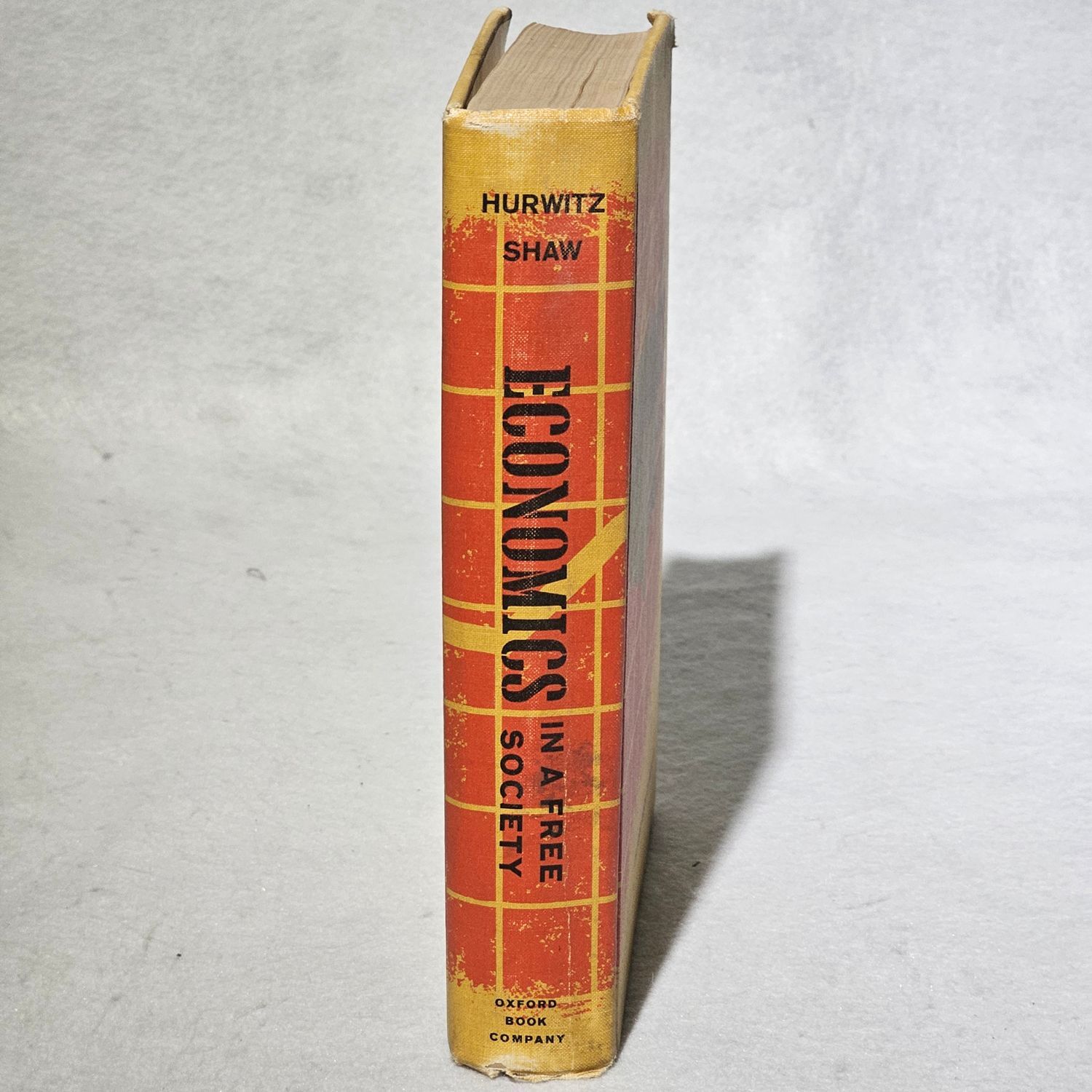 Economics in a Free Society by Hurwitz & Shaw Vintage 1960s Textbook - Image 2