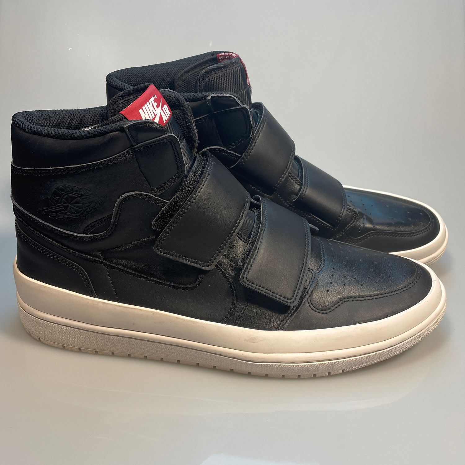 Nike Air Jordan 1 Retro High Double Strap Black Sail Men's Size 15 AQ7924-001 - Image 3