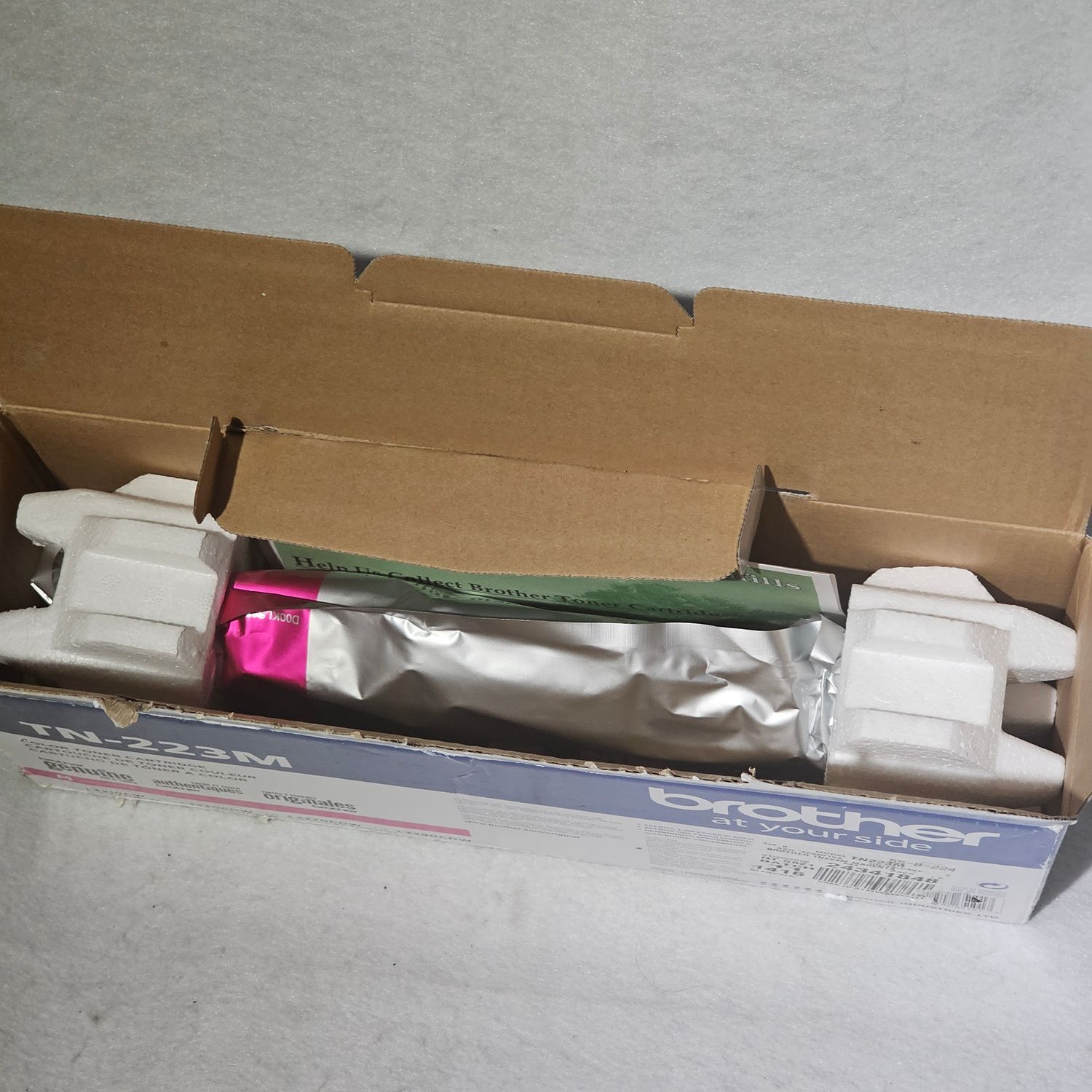 Brother TN-223M Magenta Genuine Toner Cartridge HL-L3210CW L3270CDW - Image 3