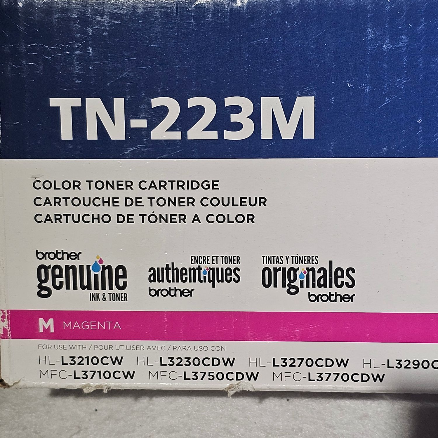 Brother TN-223M Magenta Genuine Toner Cartridge HL-L3210CW L3270CDW - Image 4