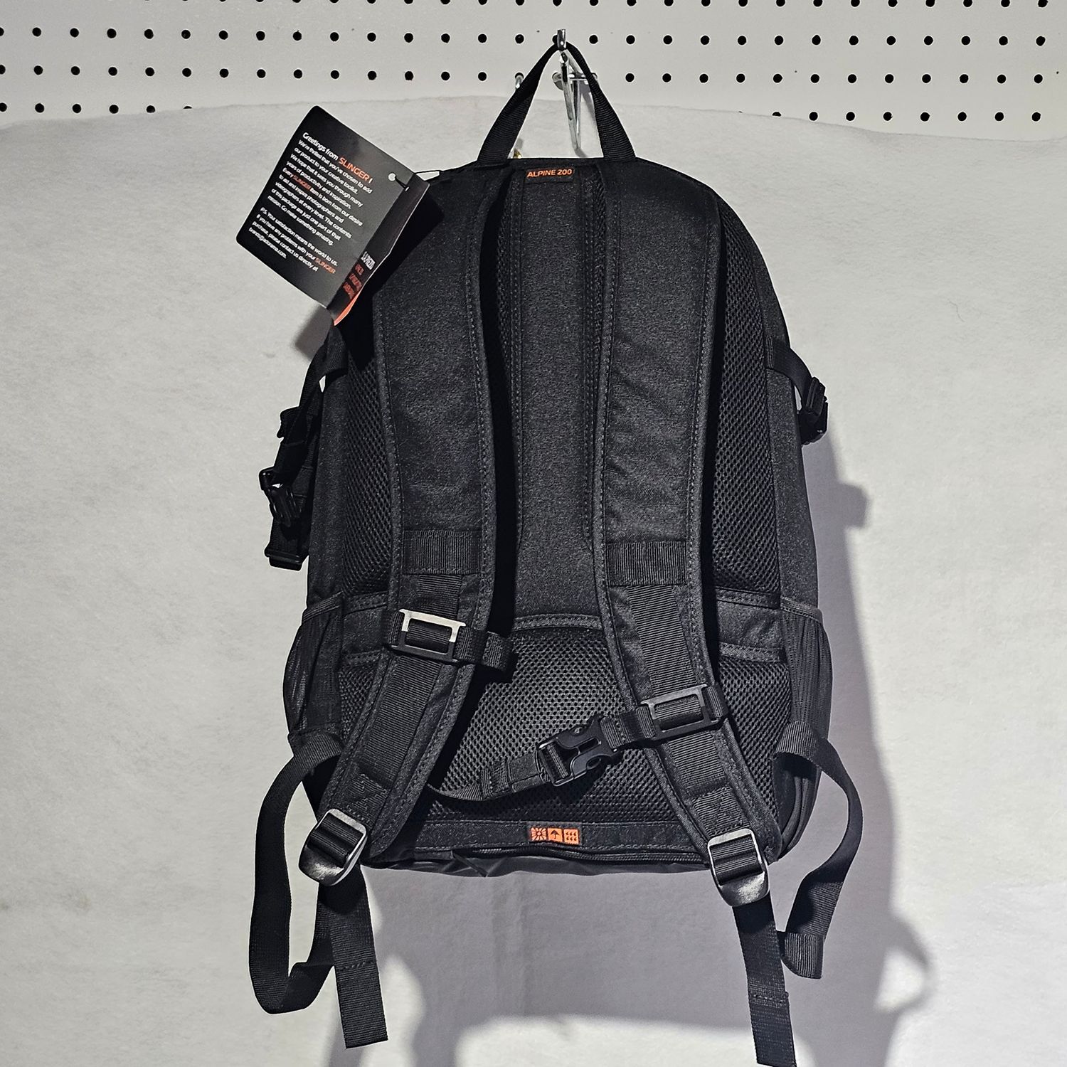 Slinger Alpine 200 Lightweight Compact Camera Backpack Black - Image 5