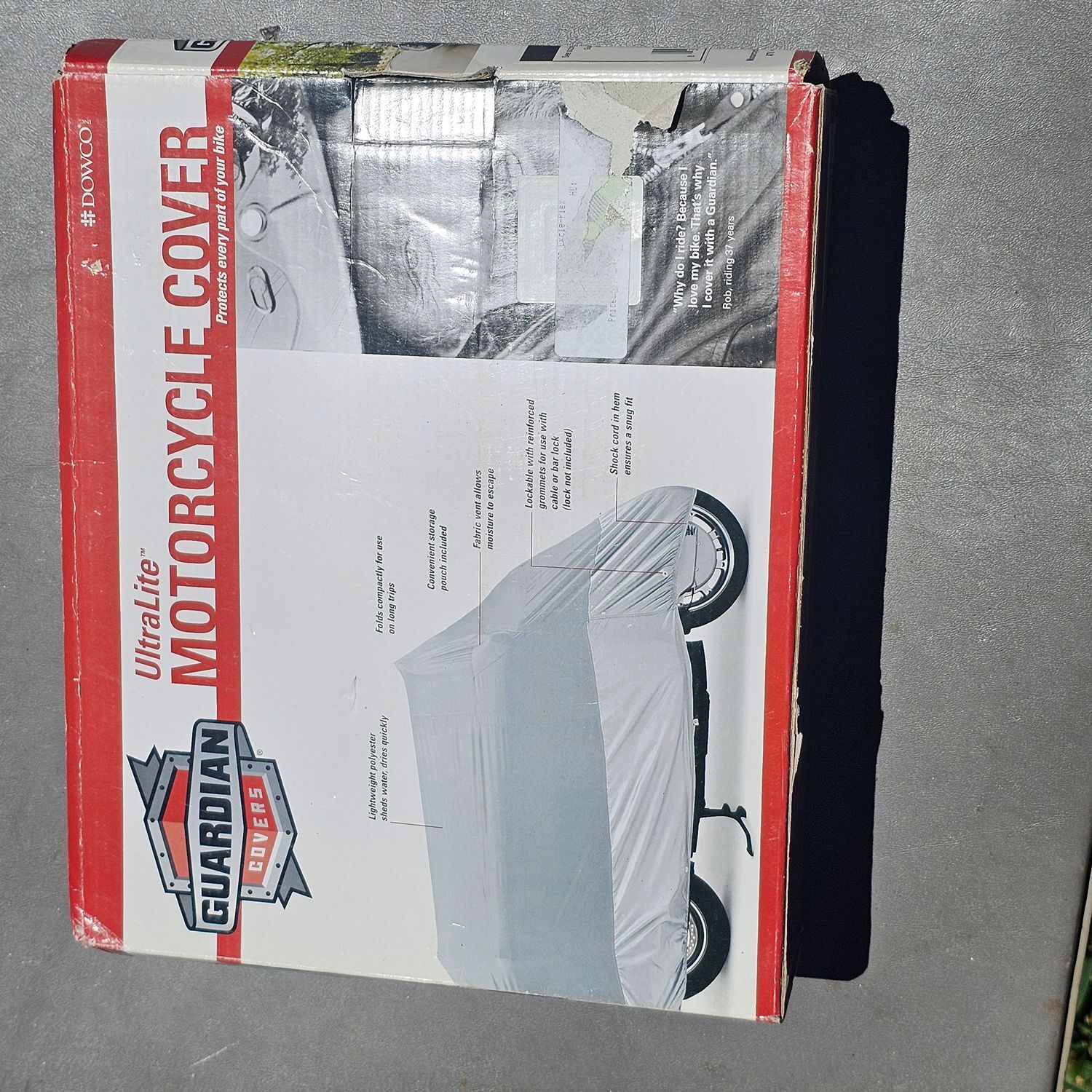 Guardian UltraLite XL Motorcycle Cover for Cruisers & Touring Bikes - Image 5